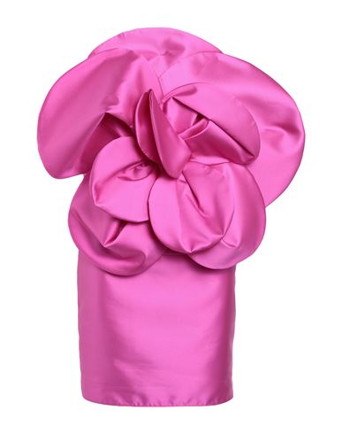 Simona Corsellini Woman Short Dress Fuchsia Size 4 Polyester In Pink