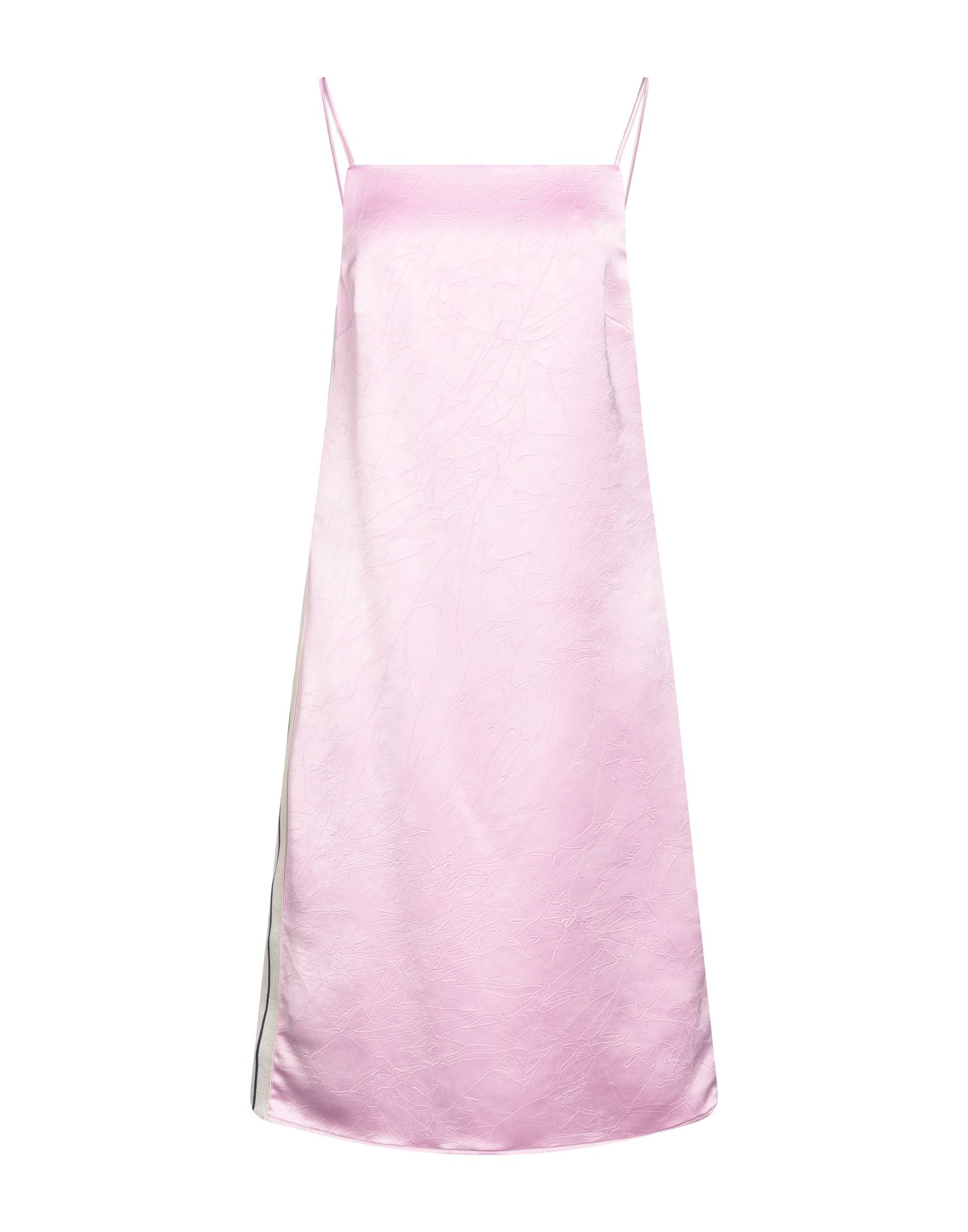 Shop Palm Angels Woman Midi Dress Pink Size 6 Polyester