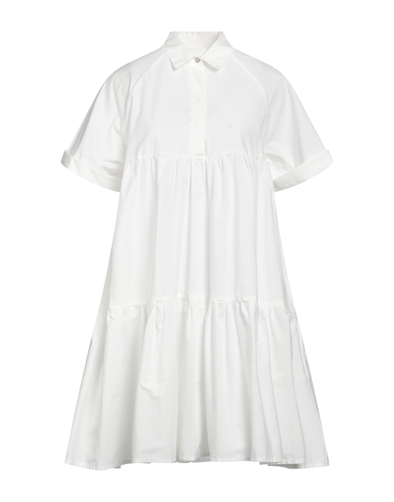 8pm Short Dresses In White