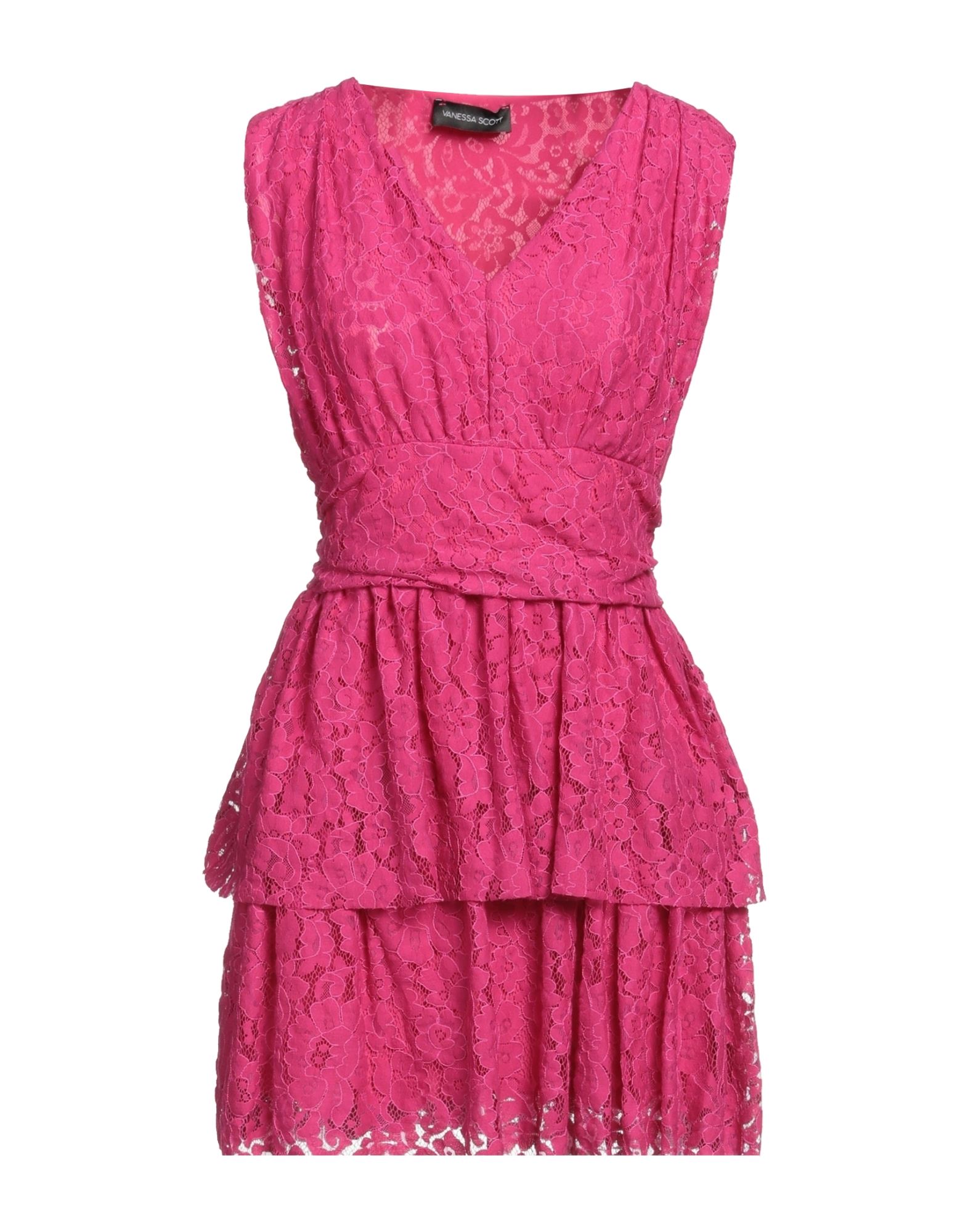 Vanessa Scott Short Dresses In Pink