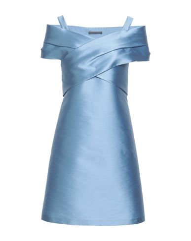 Alberta Ferretti Woman Midi Dress Light Blue Size 6 Silk