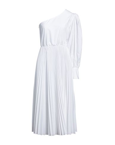 Federica Tosi Woman Maxi Dress White Size 4 Polyester, Cotton
