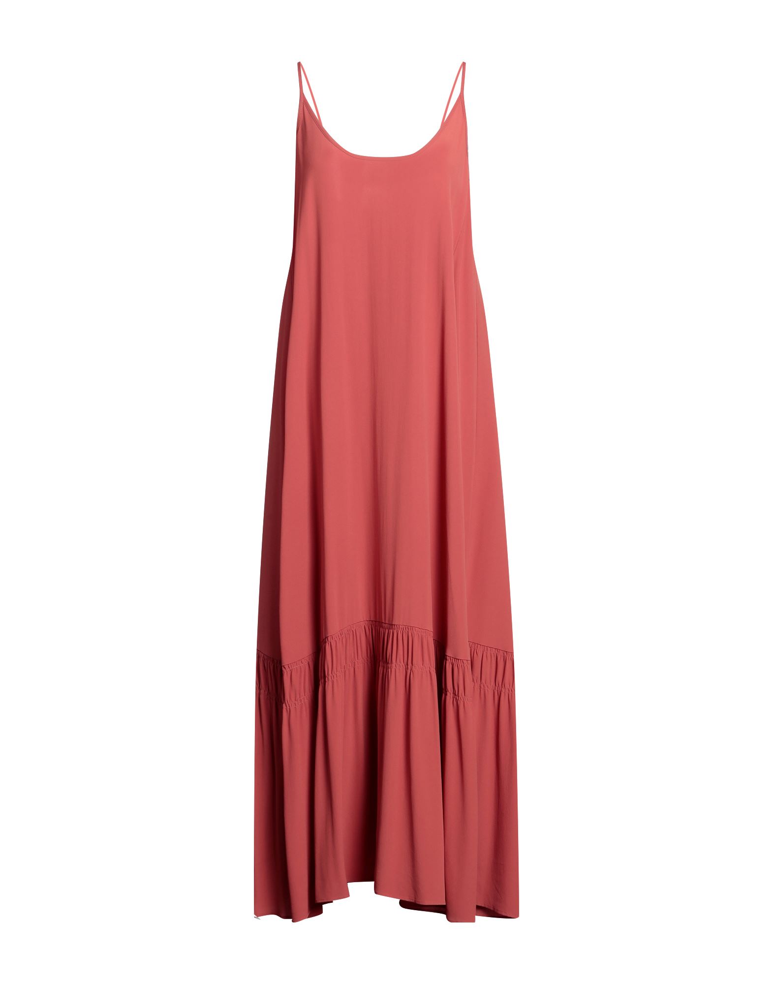 Semicouture Long Dresses In Red