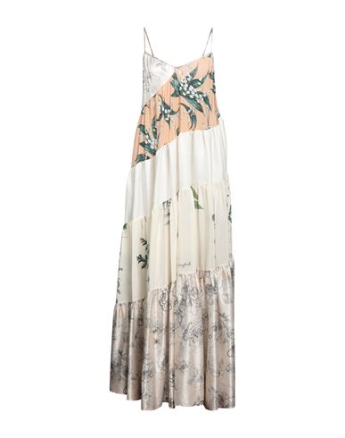 Woman Midi dress Light pink Size M Viscose, Polyester