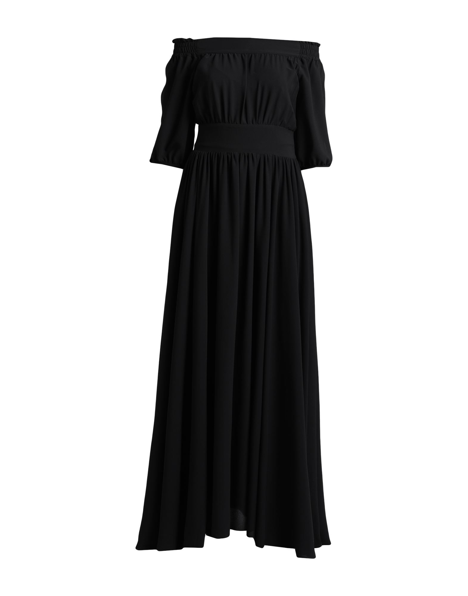 Hefty Long Dresses In Black