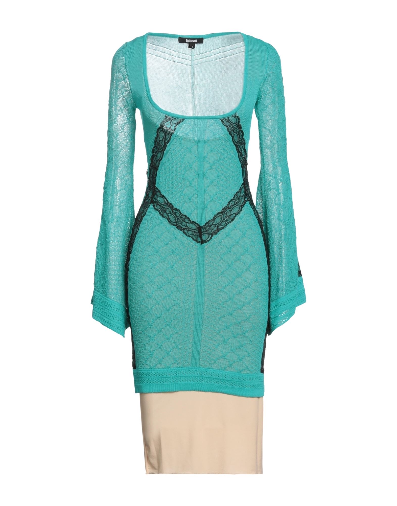 Just Cavalli Short Dresses In Blue