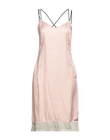 Woman Midi dress Light pink Size M Viscose, Polyester