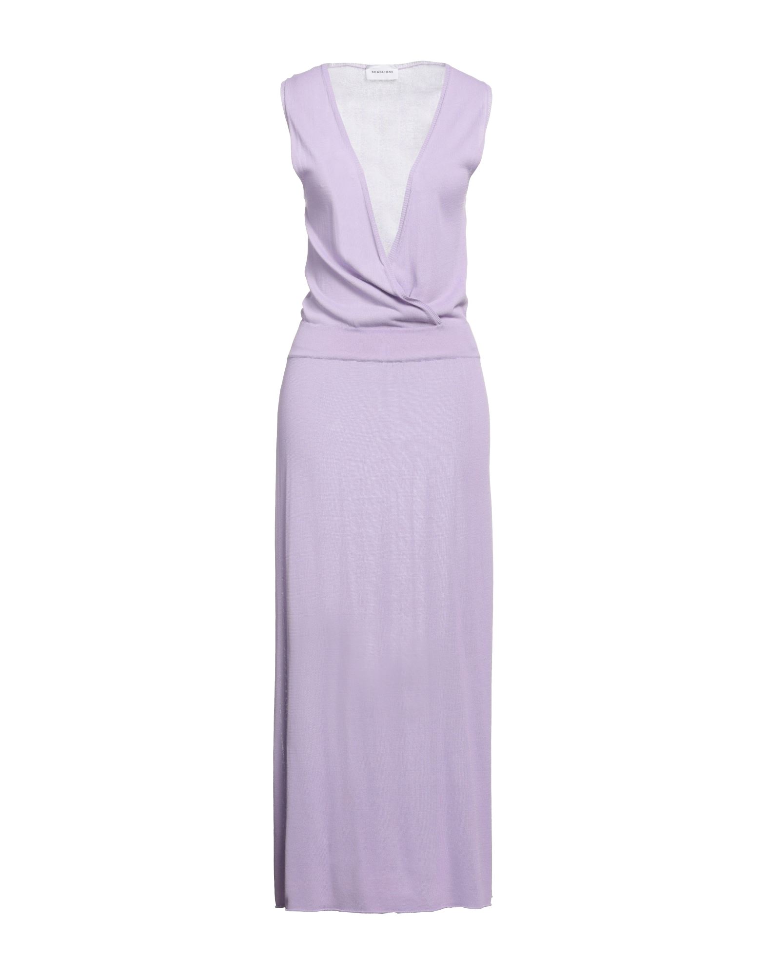 Scaglione Long Dresses In Light Purple
