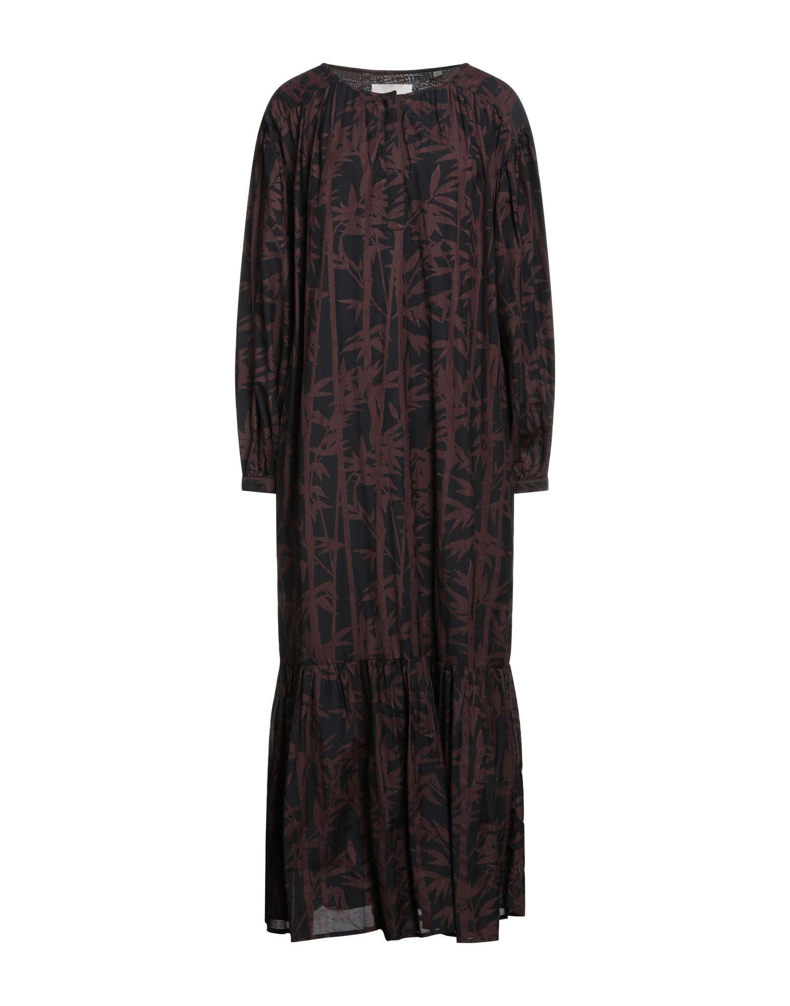 Rohe Long Dresses In Brown
