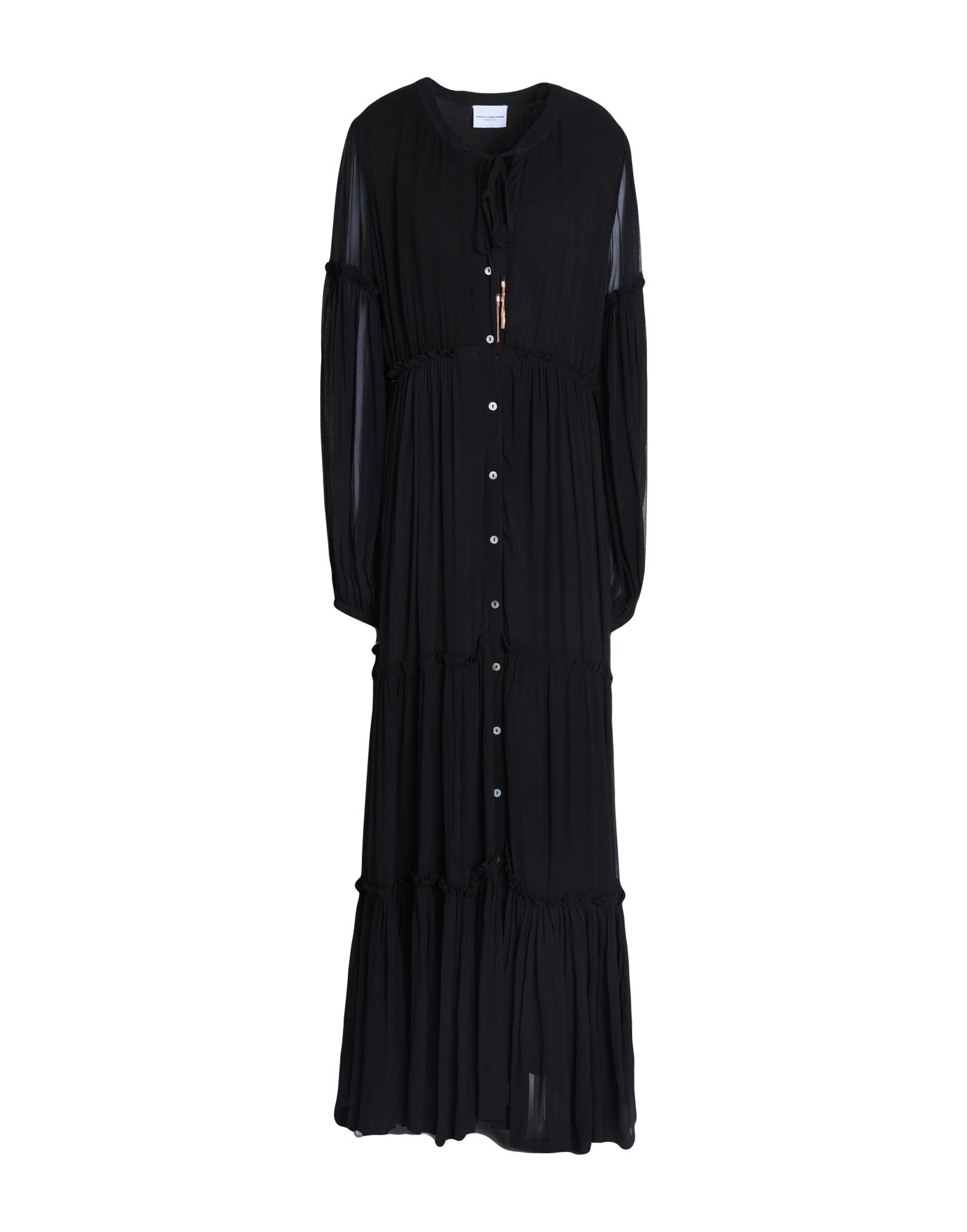 Atos Lombardini Long Dresses In Black