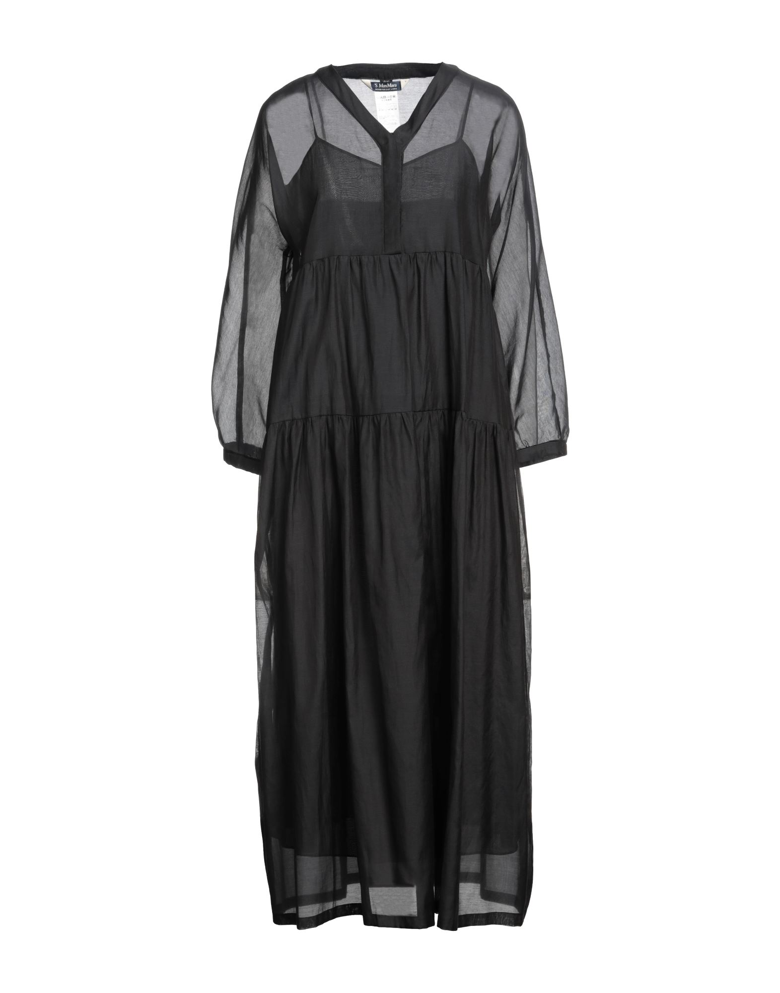 's Max Mara Long Dresses In Black