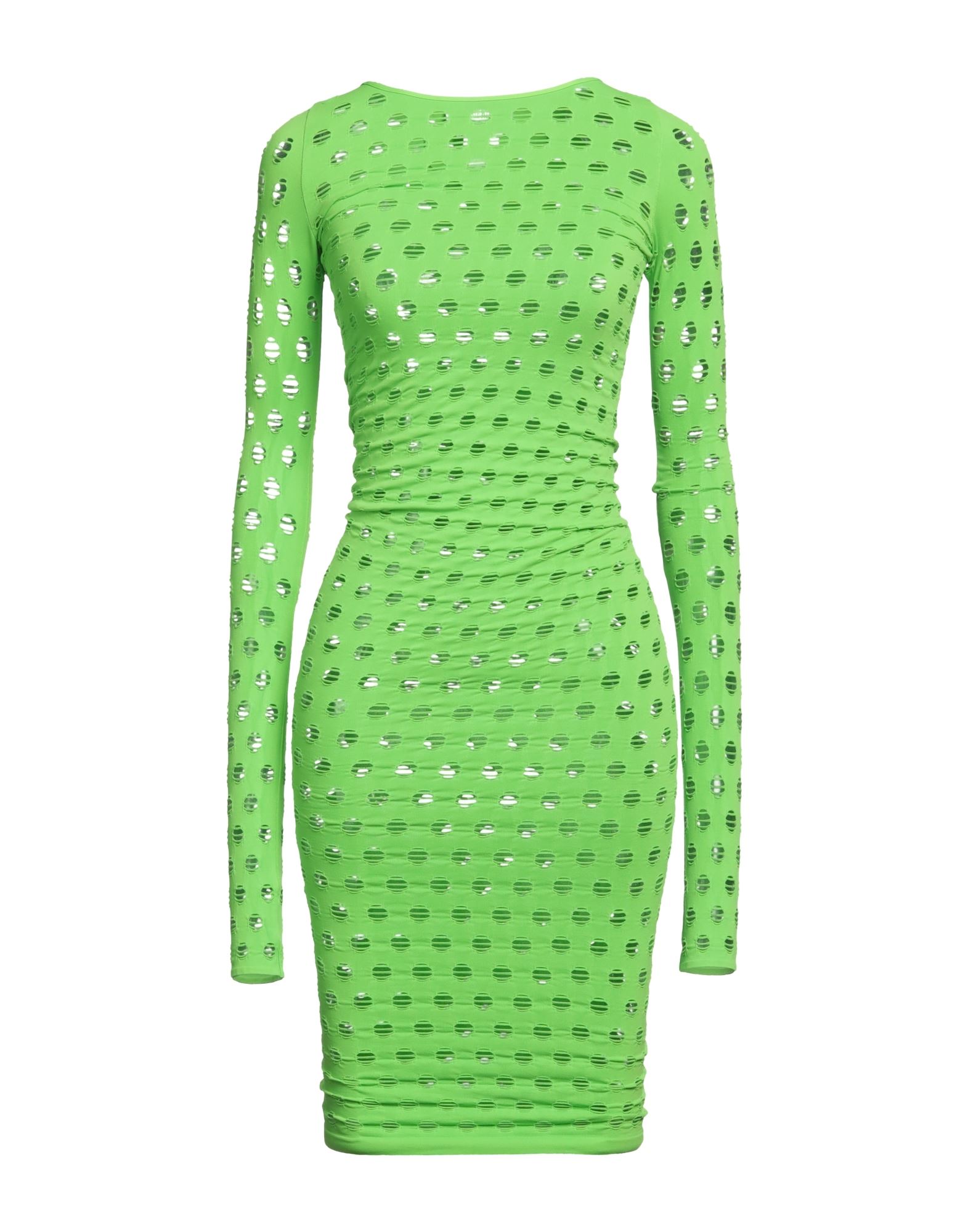 Maisie Wilen Midi Dresses In Acid Green | ModeSens