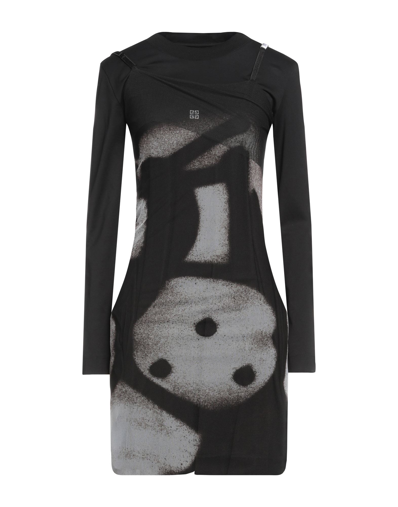 Shop Givenchy Woman Midi Dress Black Size S Cotton, Polyester