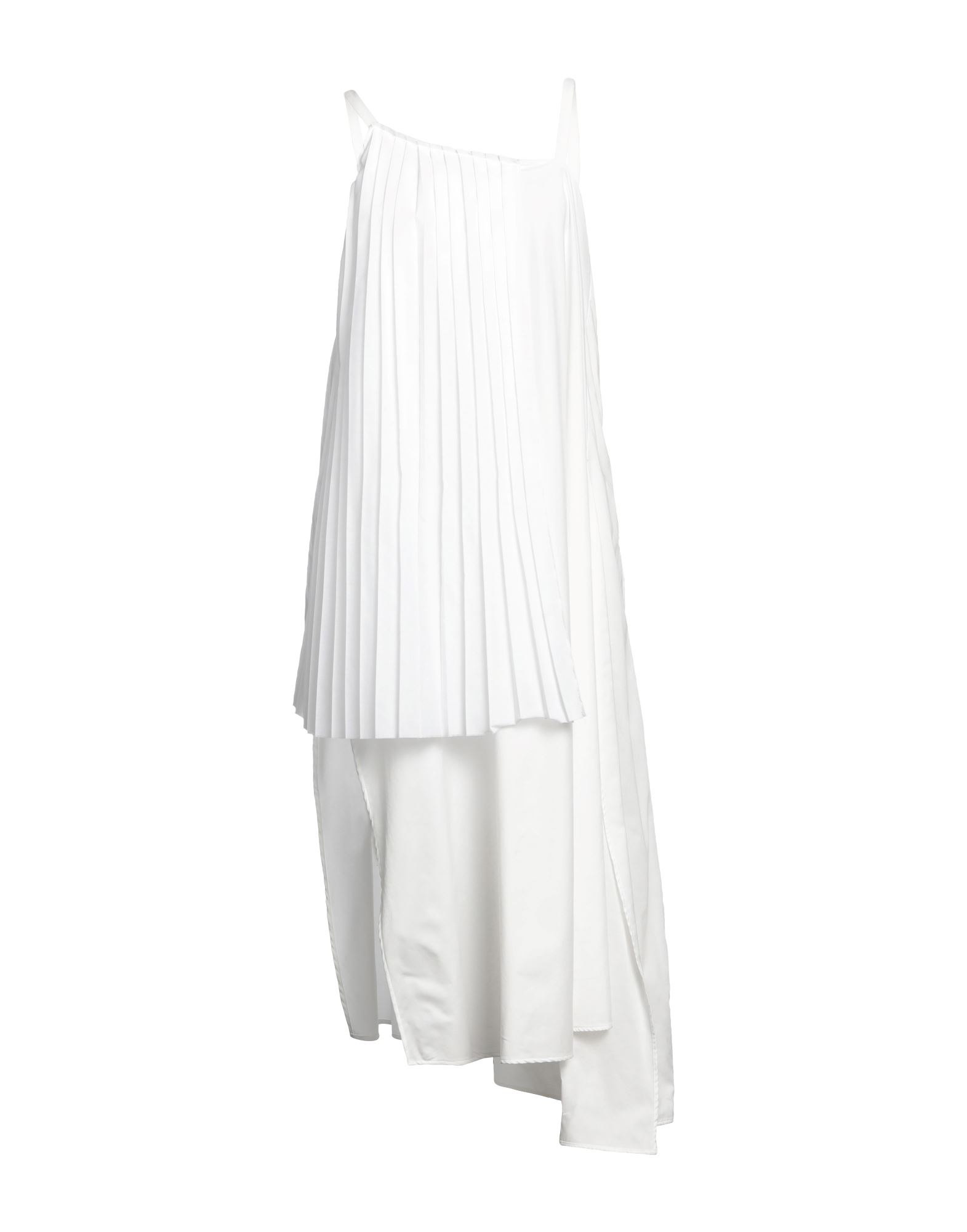 Malloni Midi Dresses In White