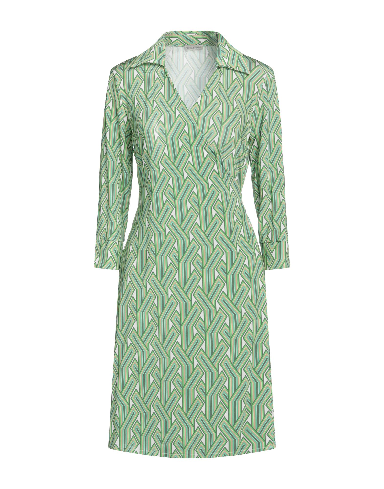 Camicettasnob Midi Dresses In Green