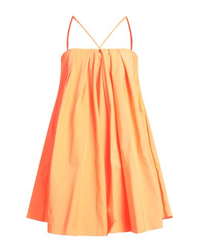 Aniye By Woman Short Dress Orange Size 8 Polyester