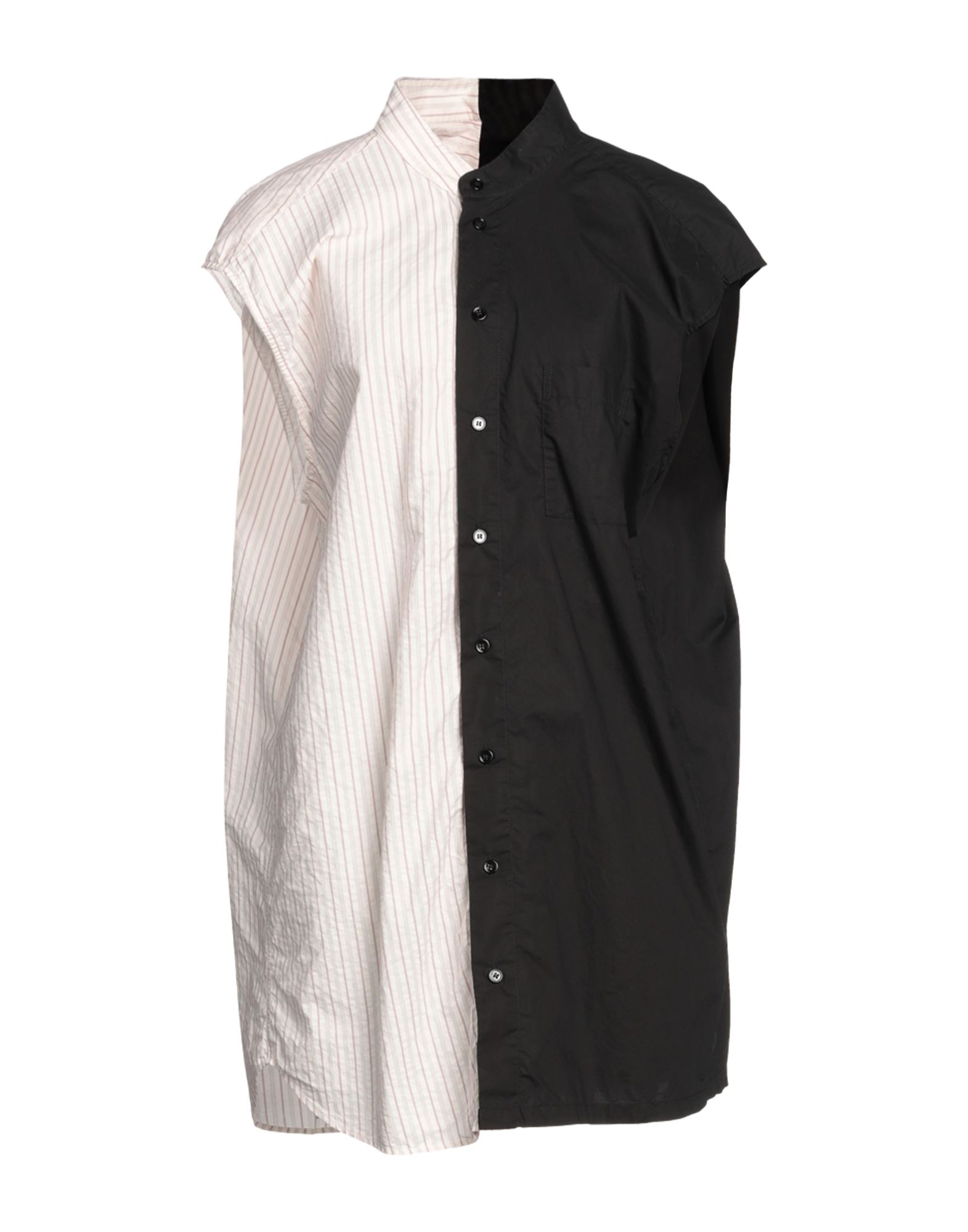 Mm6 Maison Margiela Short Dresses In Black