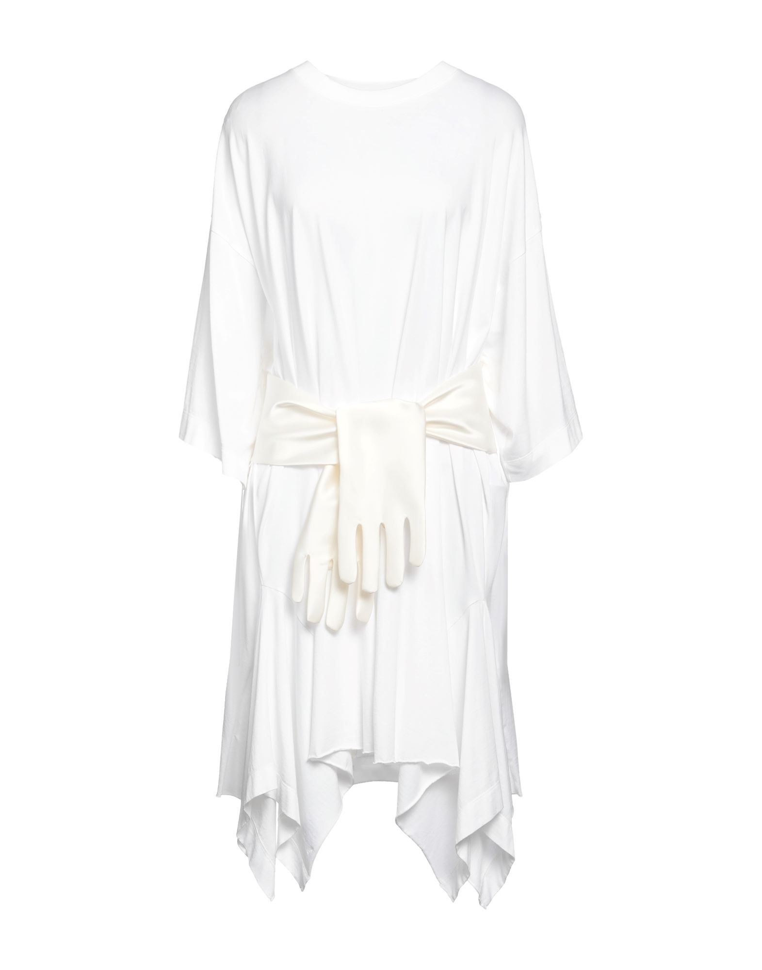 Mm6 Maison Margiela Short Dresses In White