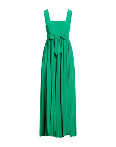 P.a.r.o.s.h P. A.r. O.s. H. Woman Long Dress Green Size S Polyester