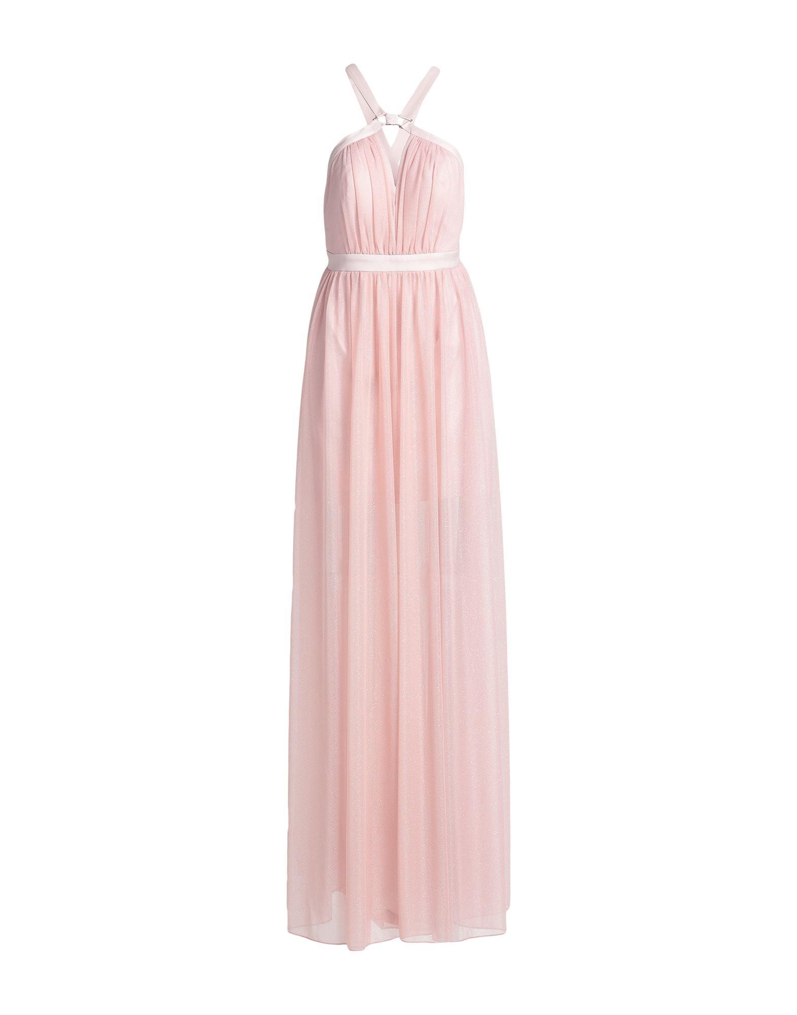 Soani Long Dresses In Blush