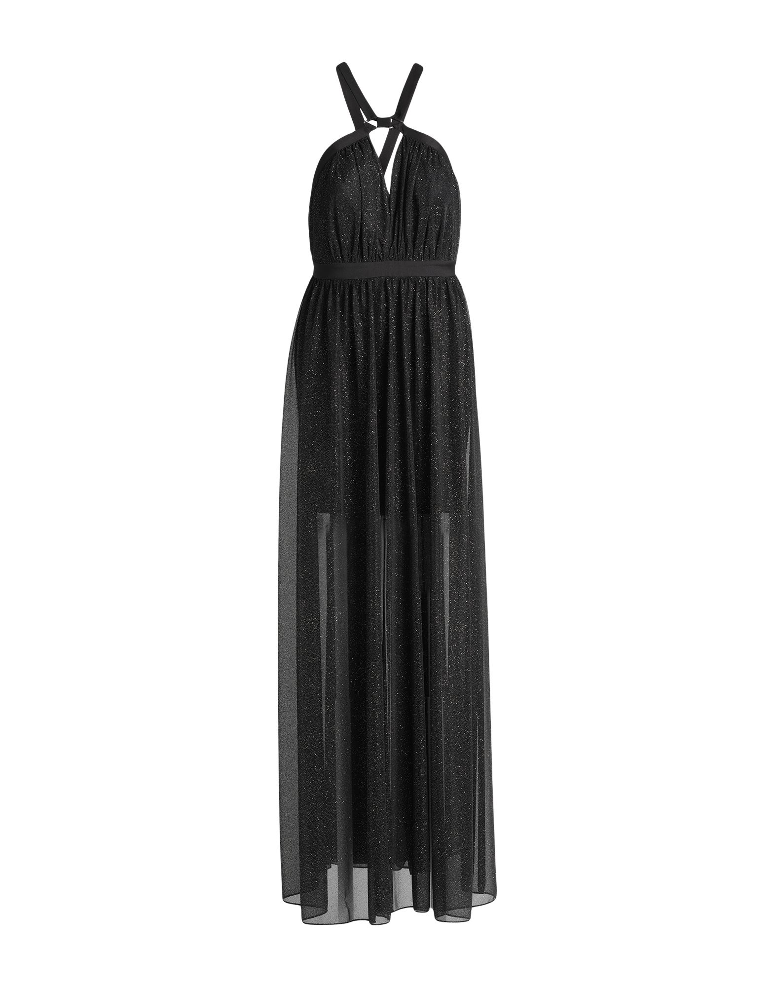 Soani Long Dresses In Black