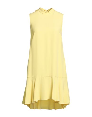 Red Valentino Woman Short Dress Light Yellow Size 2 Acetate, Viscose