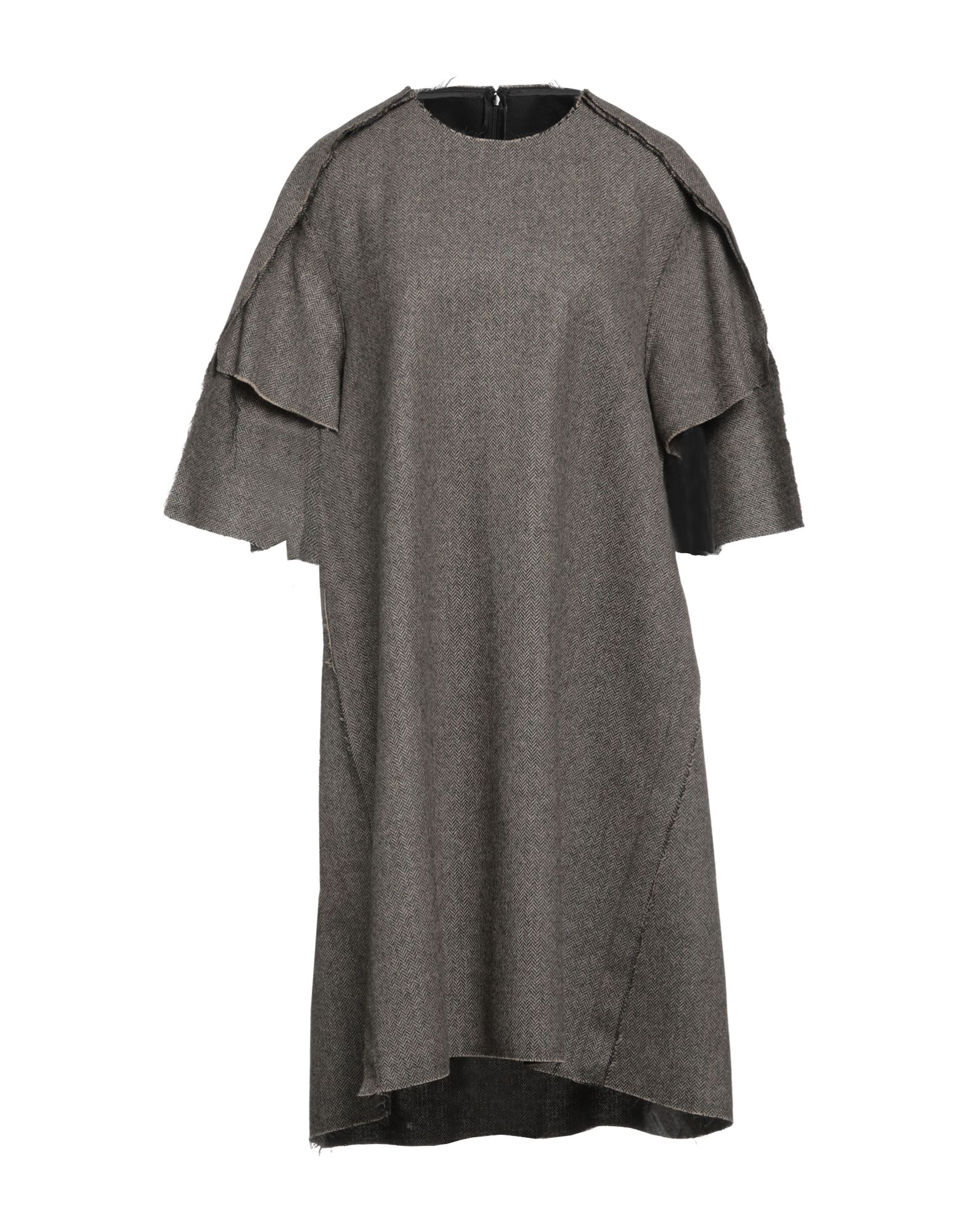 Maison Margiela Midi Dresses In Khaki