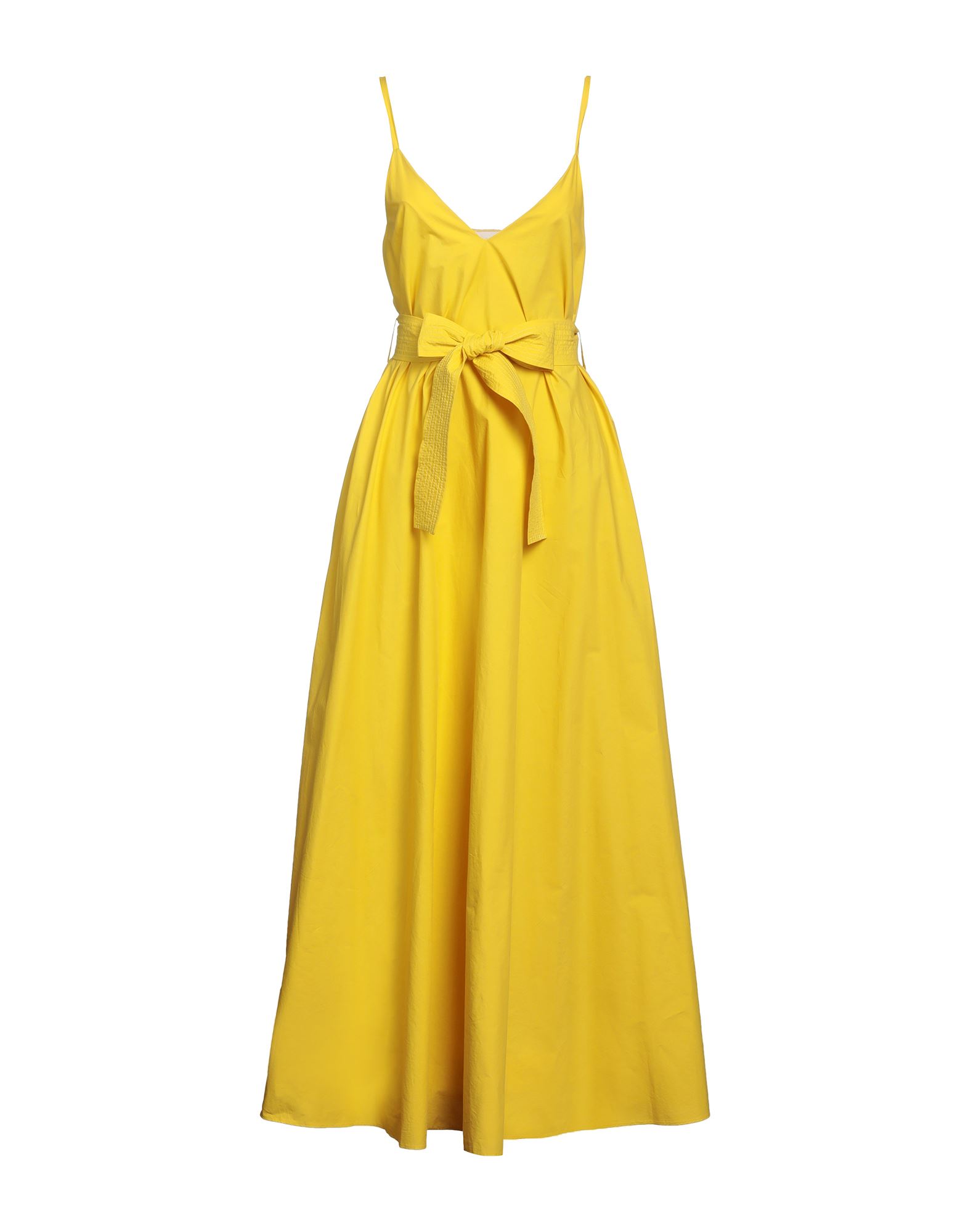 P.a.r.o.s.h Long Dresses In Yellow