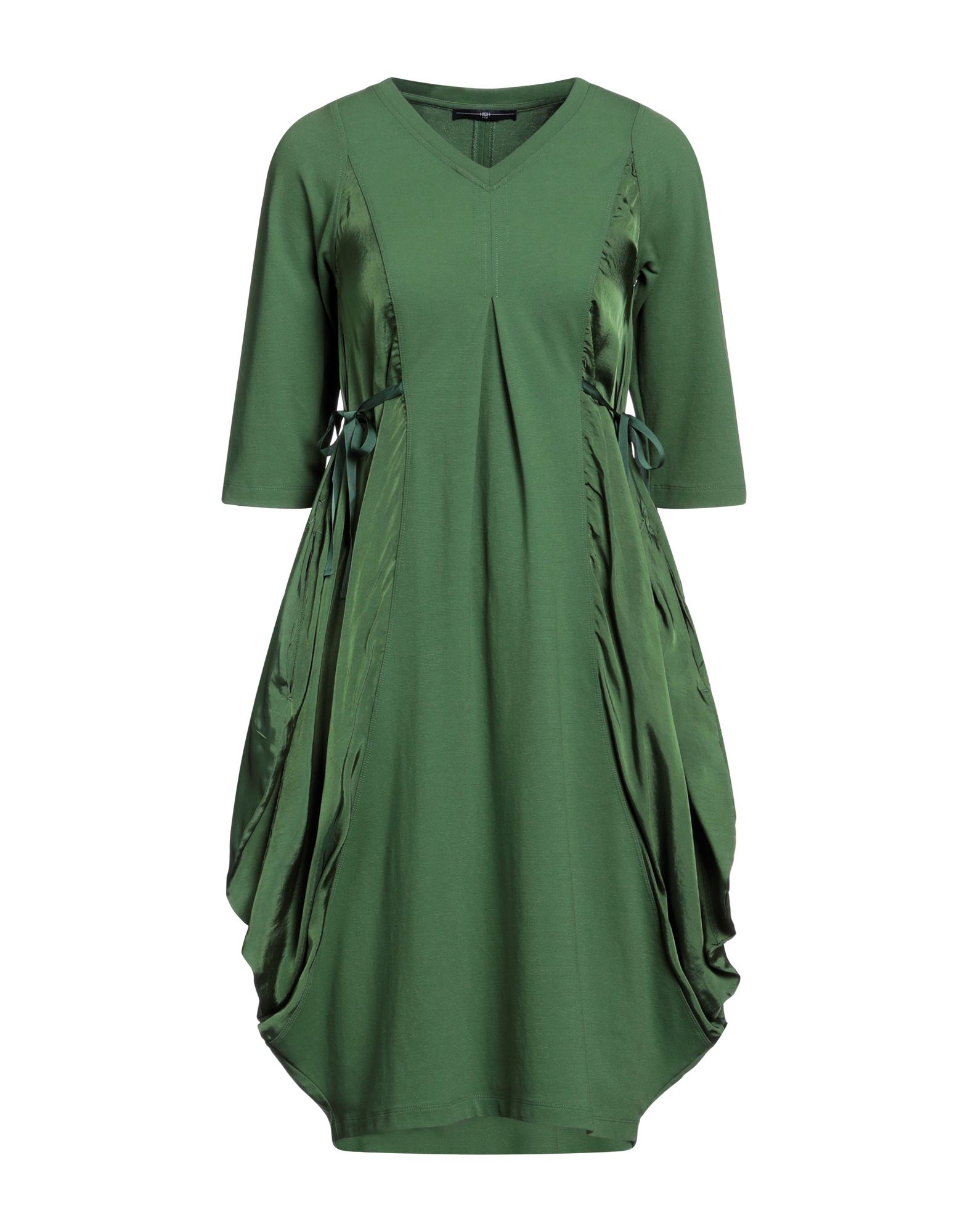 High Midi Dresses In Green