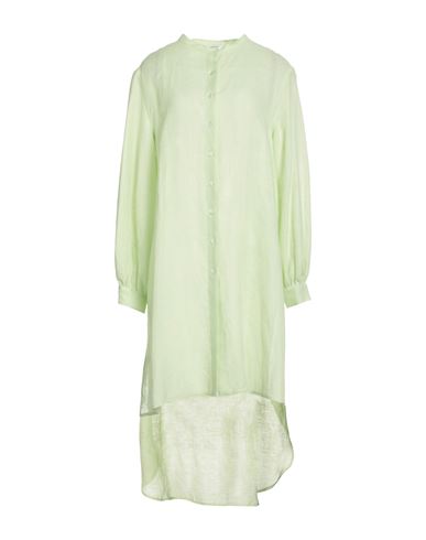 Nina 14.7 Woman Shirt Light Green Size 8 Linen