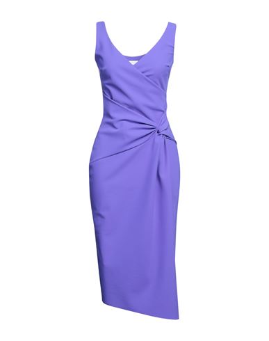 Chiara Boni La Petite Robe Woman Midi Dress Purple Size 4 Polyamide, Elastane