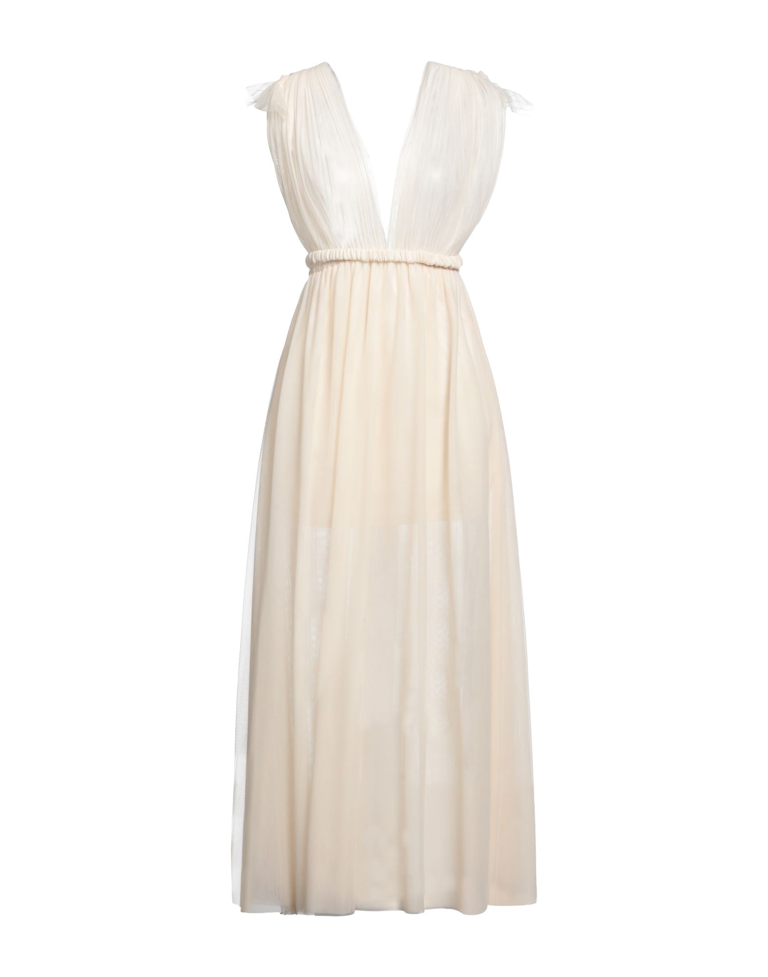 Soallure Long Dresses In White
