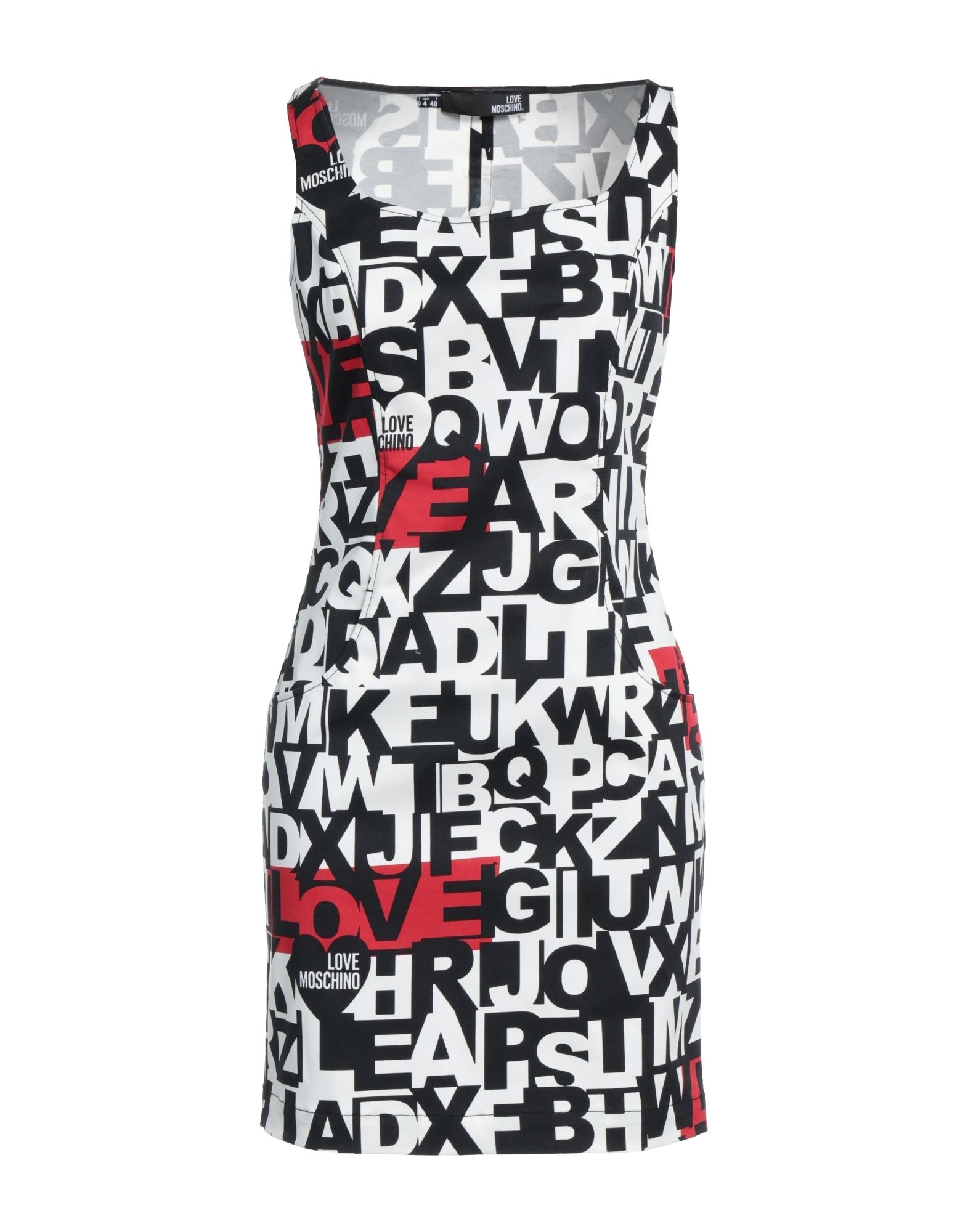 Love Moschino Short Dresses In White