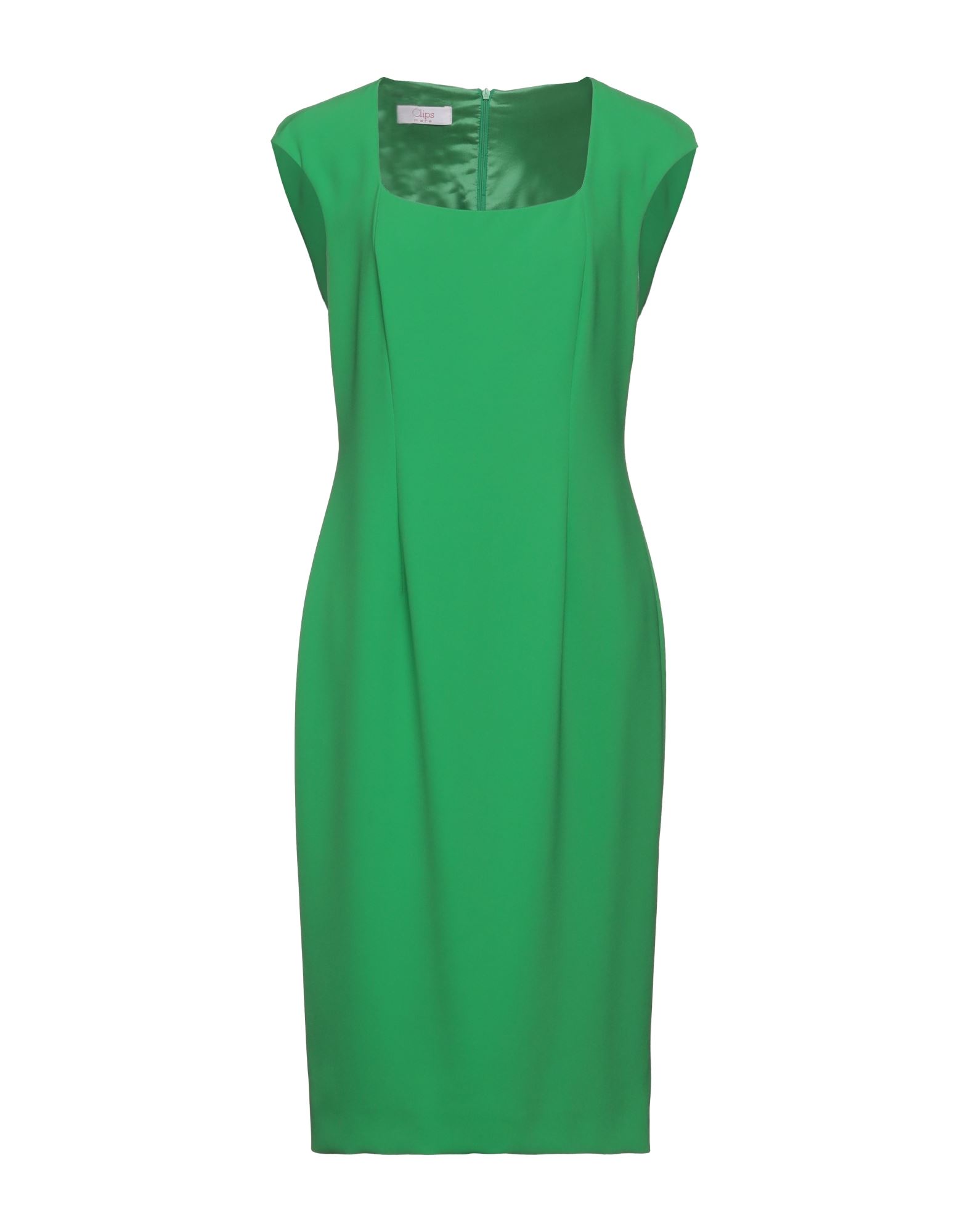 Clips More Midi Dresses In Emerald Green