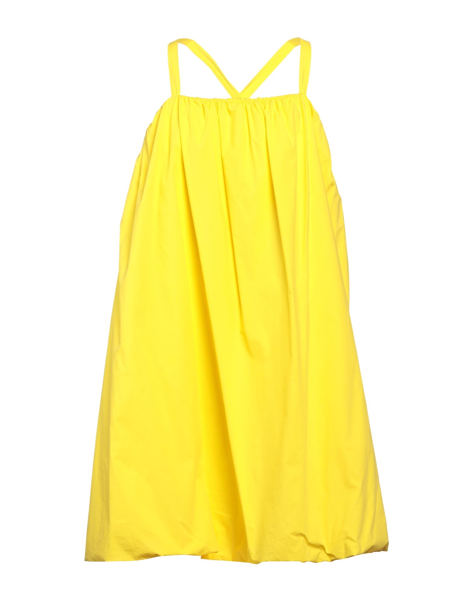 Zahjr Midi Dresses In Yellow