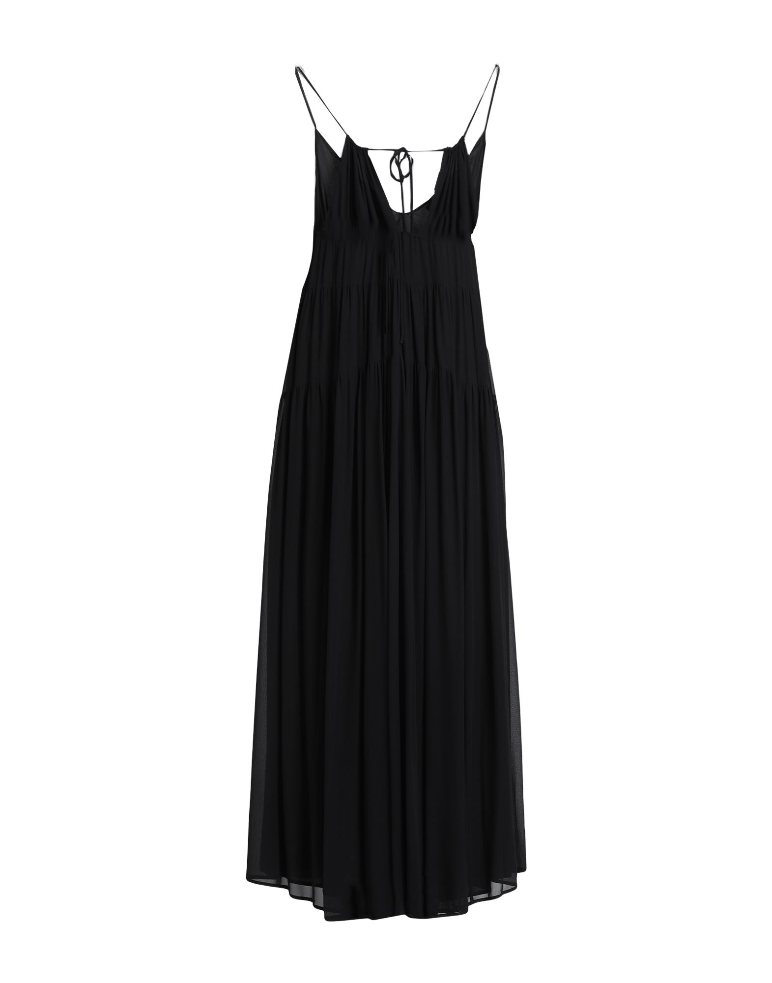 Dondup Long Dresses In Black