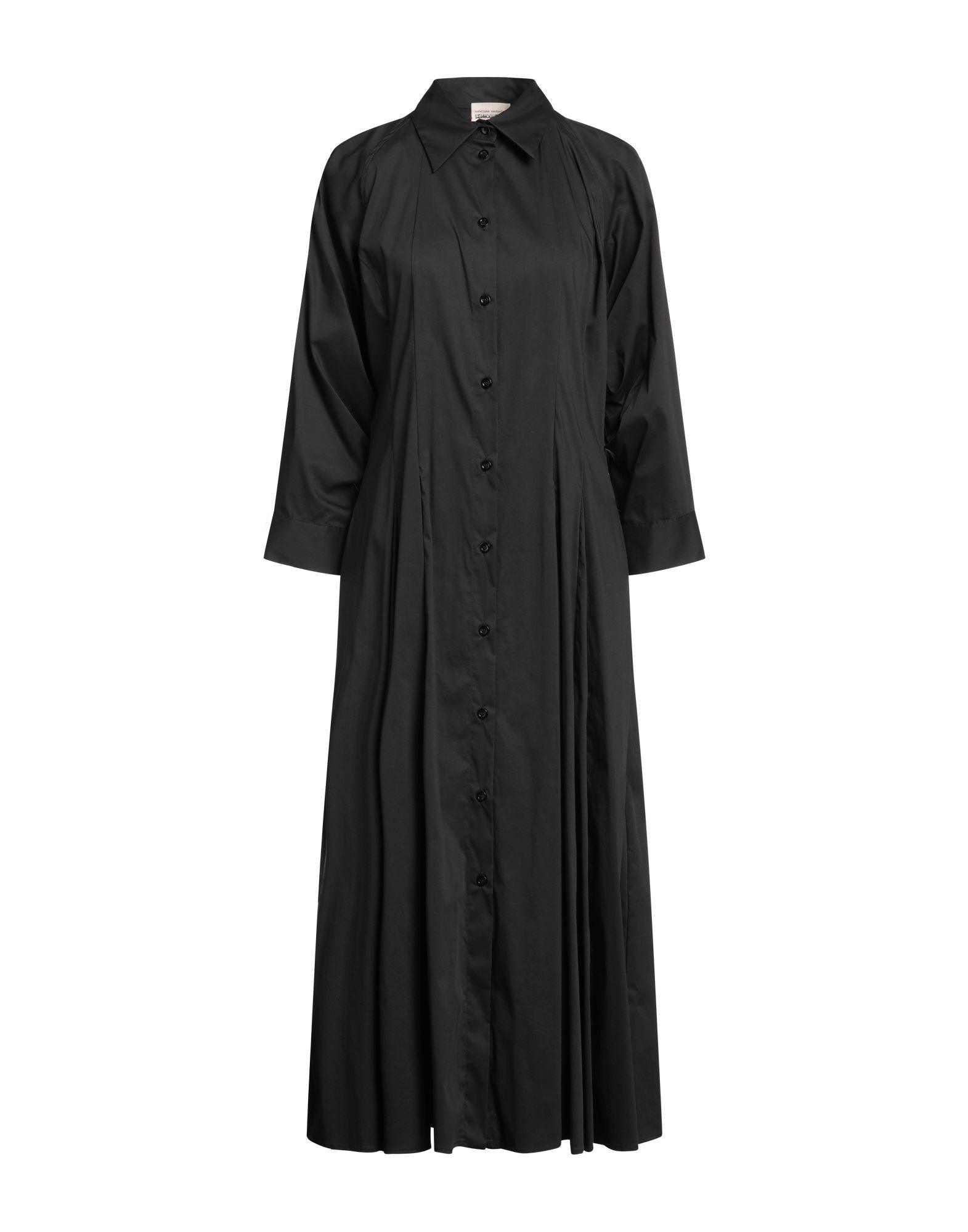 Semicouture Long Dresses In Black