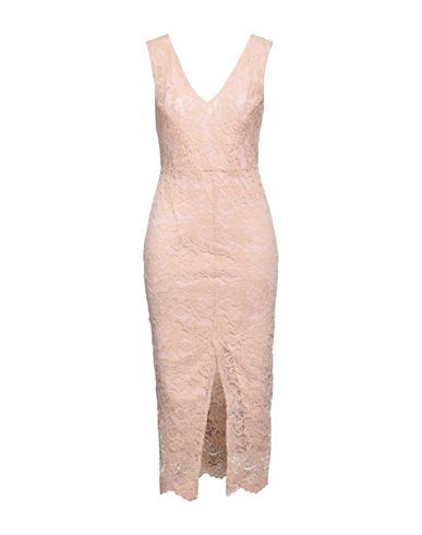 Soallure Woman Midi Dress Blush Size 4 Polyamide, Cotton, Polyester In Pink
