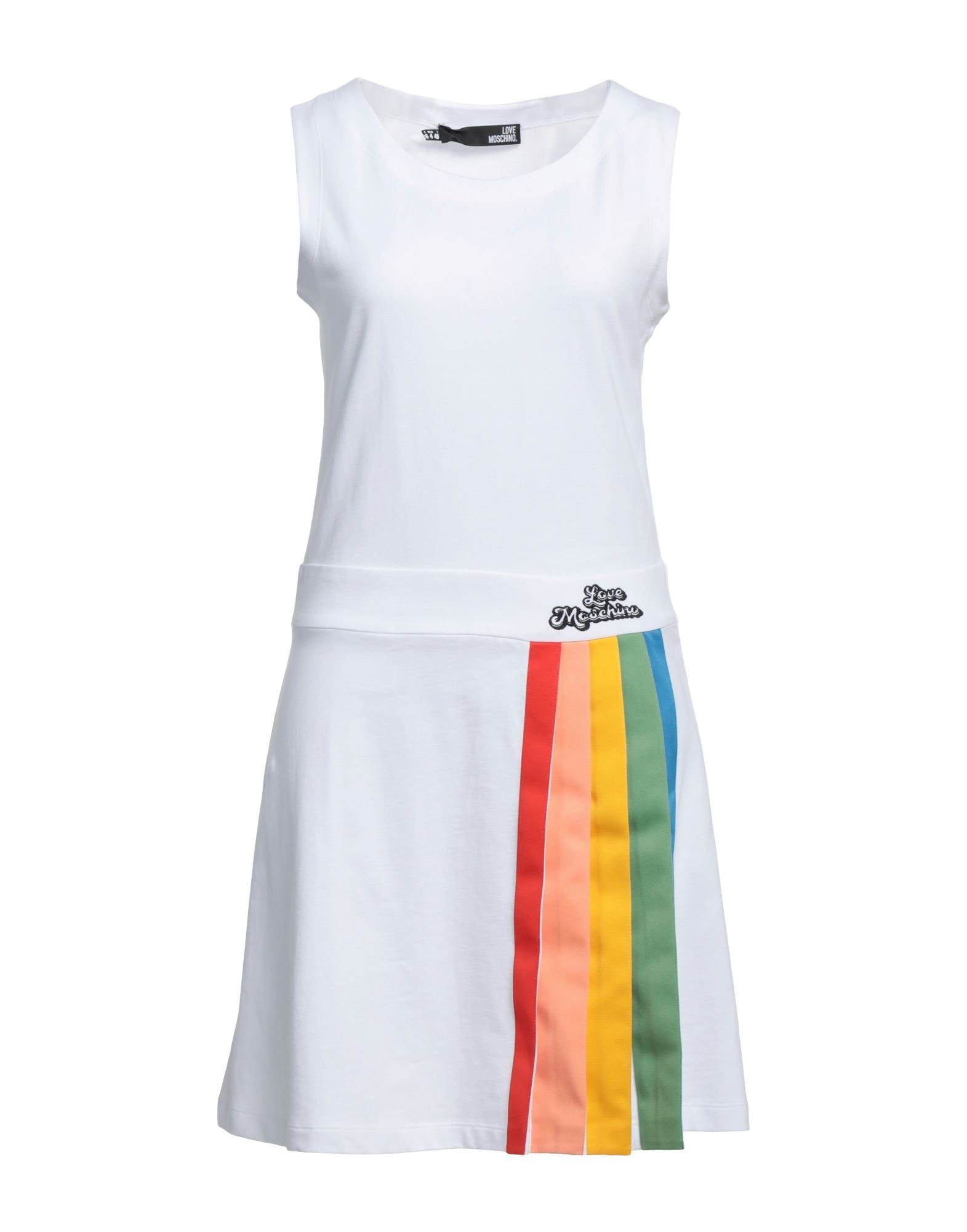 Love Moschino Midi Dresses In White