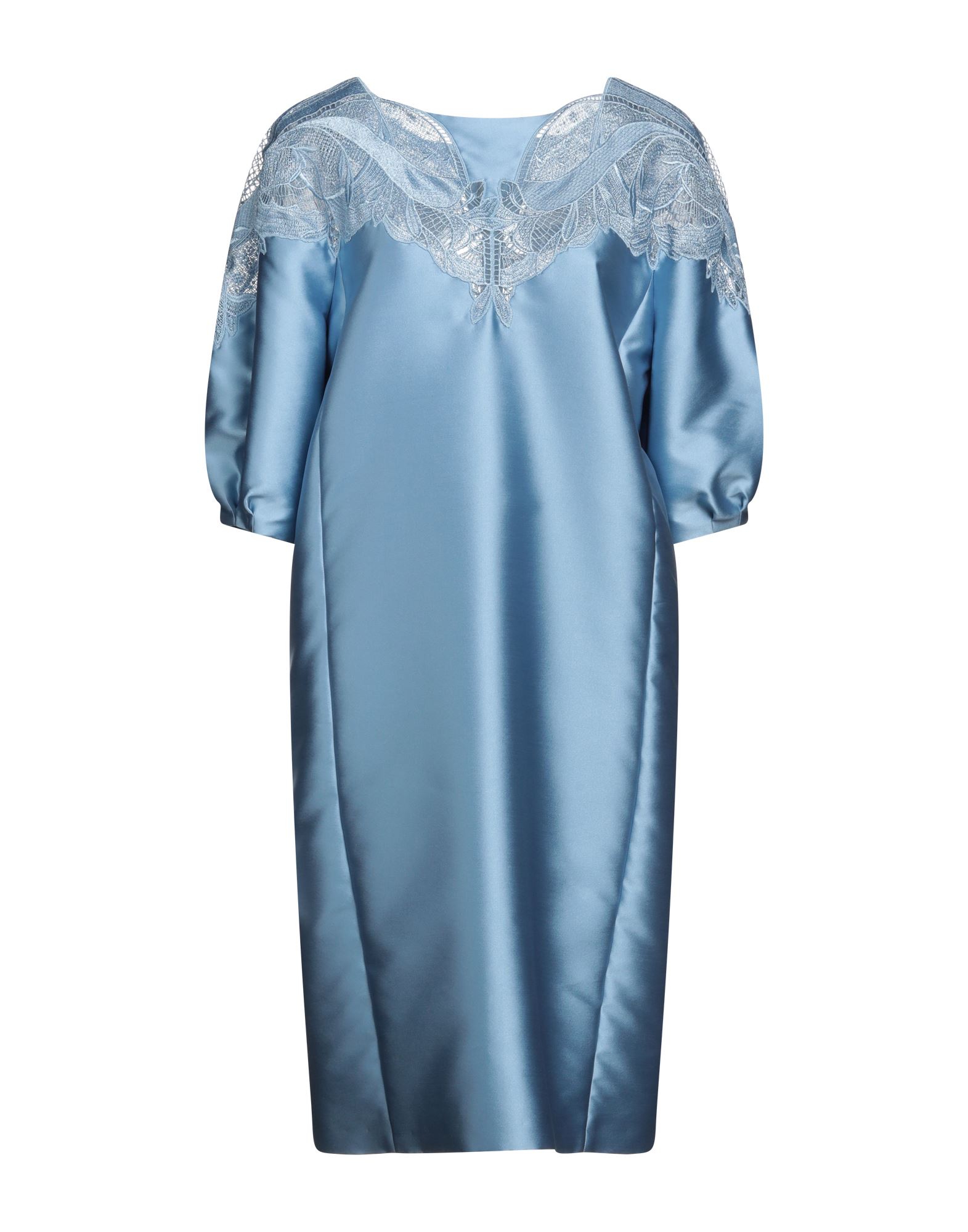 Alberta Ferretti Midi Dresses In Blue