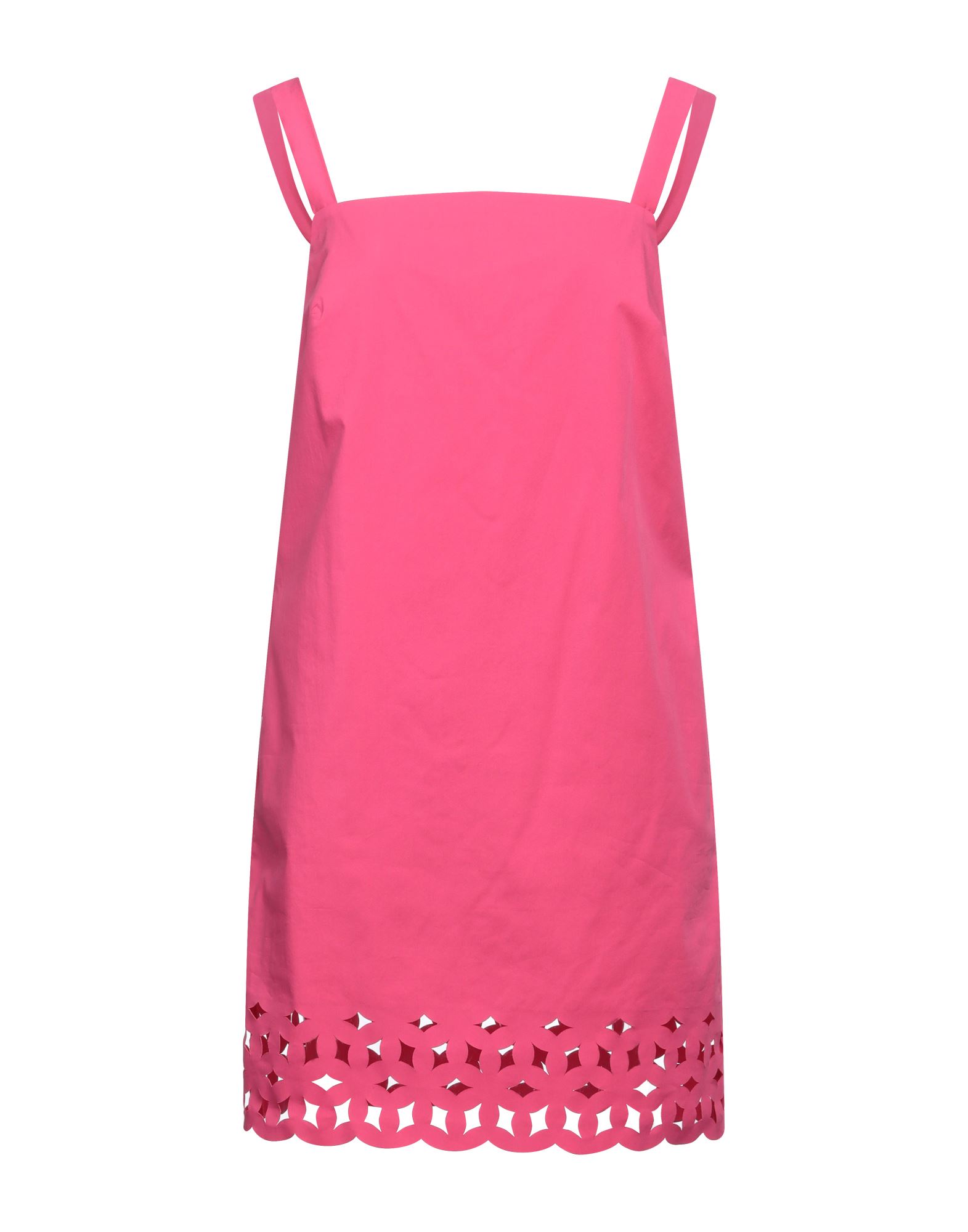 Jijil Short Dresses In Fuchsia