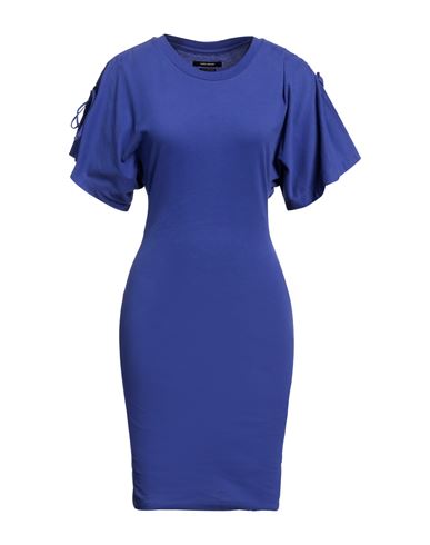 Isabel Marant Woman Short Dress Bright Blue Size S Cotton