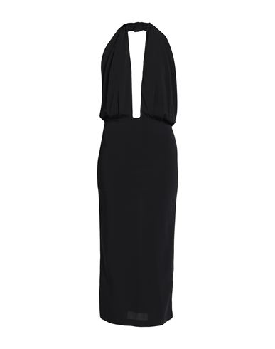 Liviana Conti Woman Maxi Dress Black Size 8 Viscose, Elastane