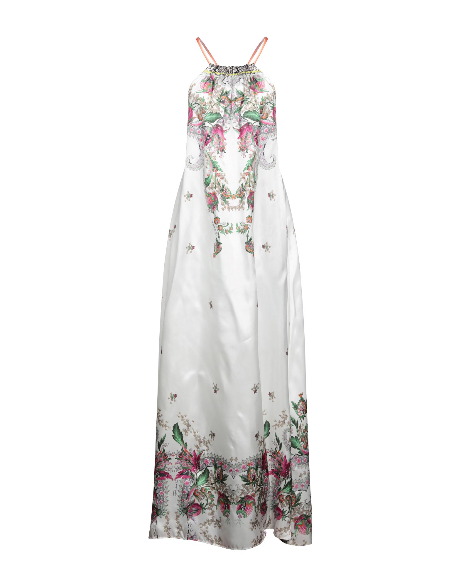 Just Cavalli Long Dresses In White