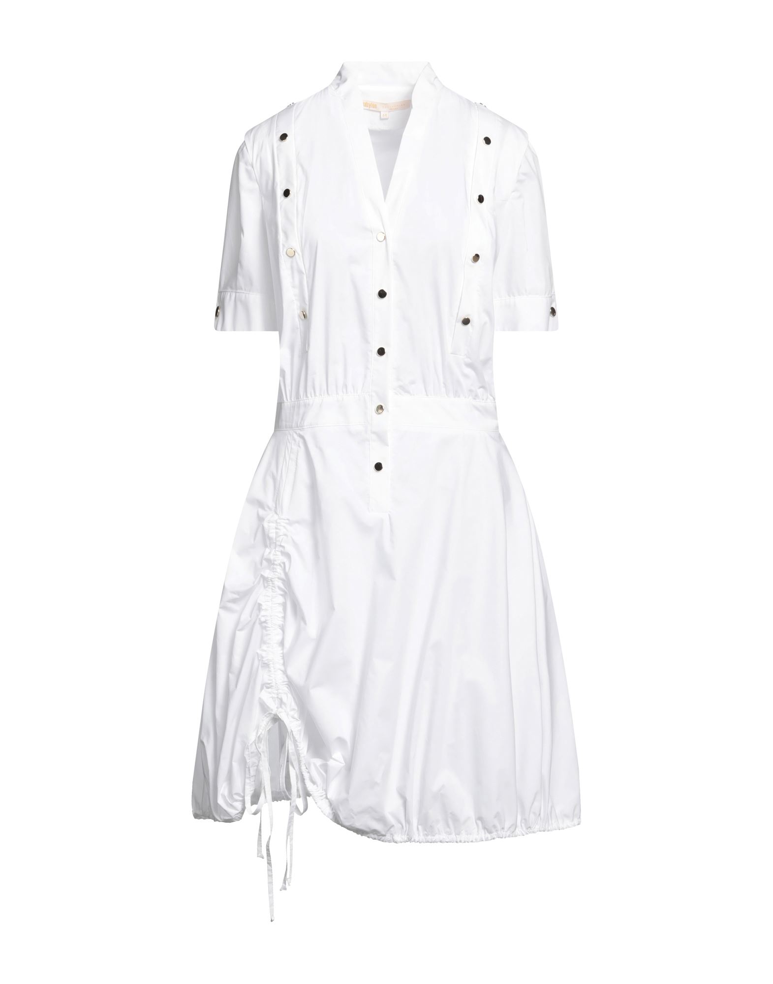 Babylon Short Dresses In White