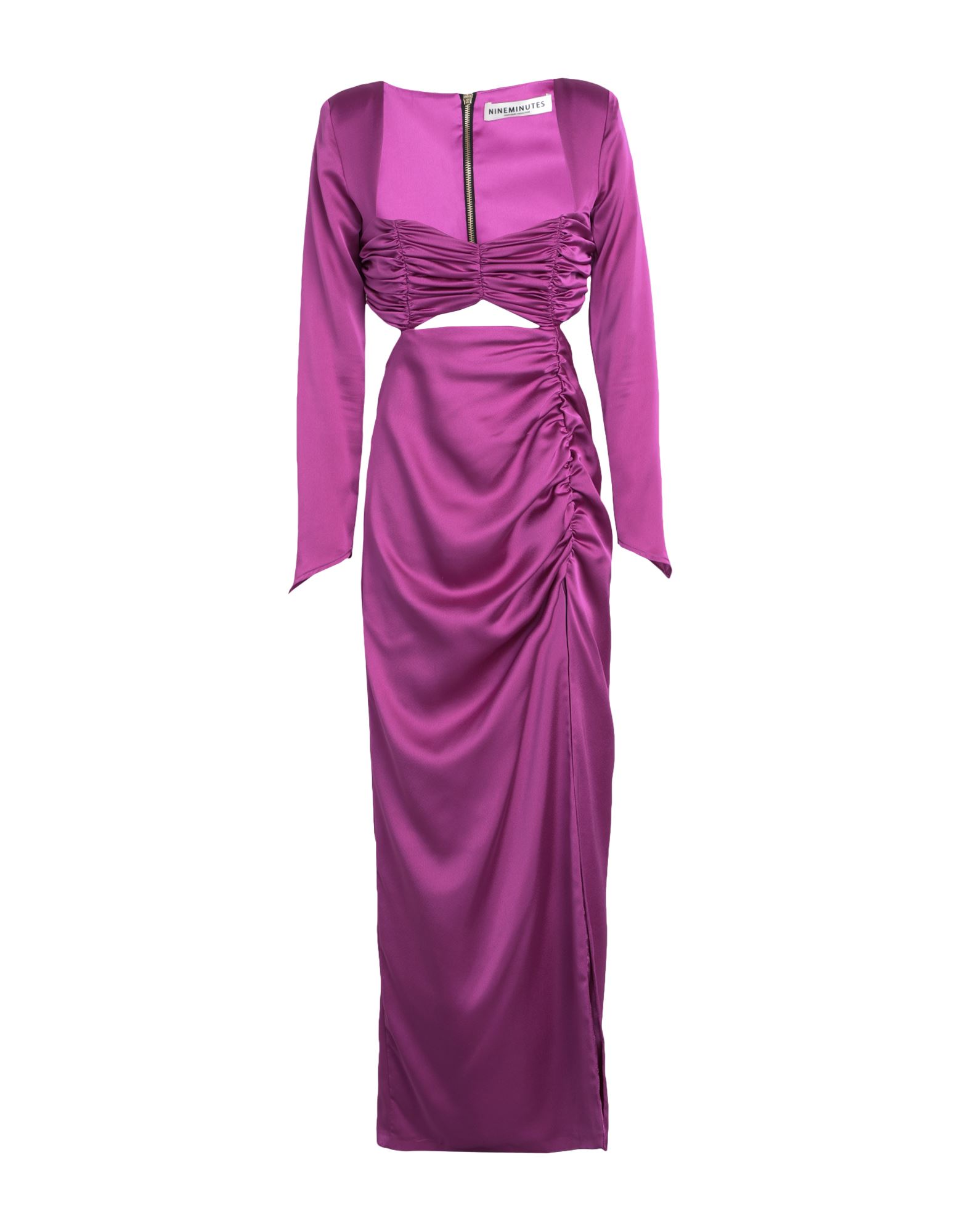 Nineminutes Long Dresses In Purple