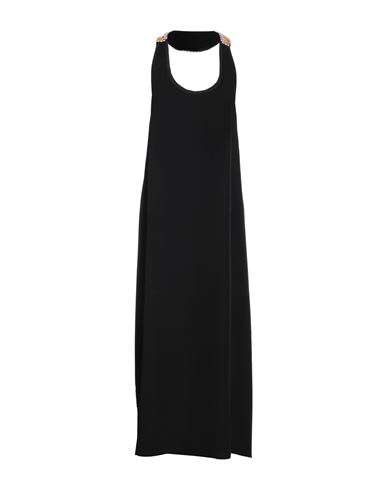 Maurizio Woman Long Dress Black Size L Polyester