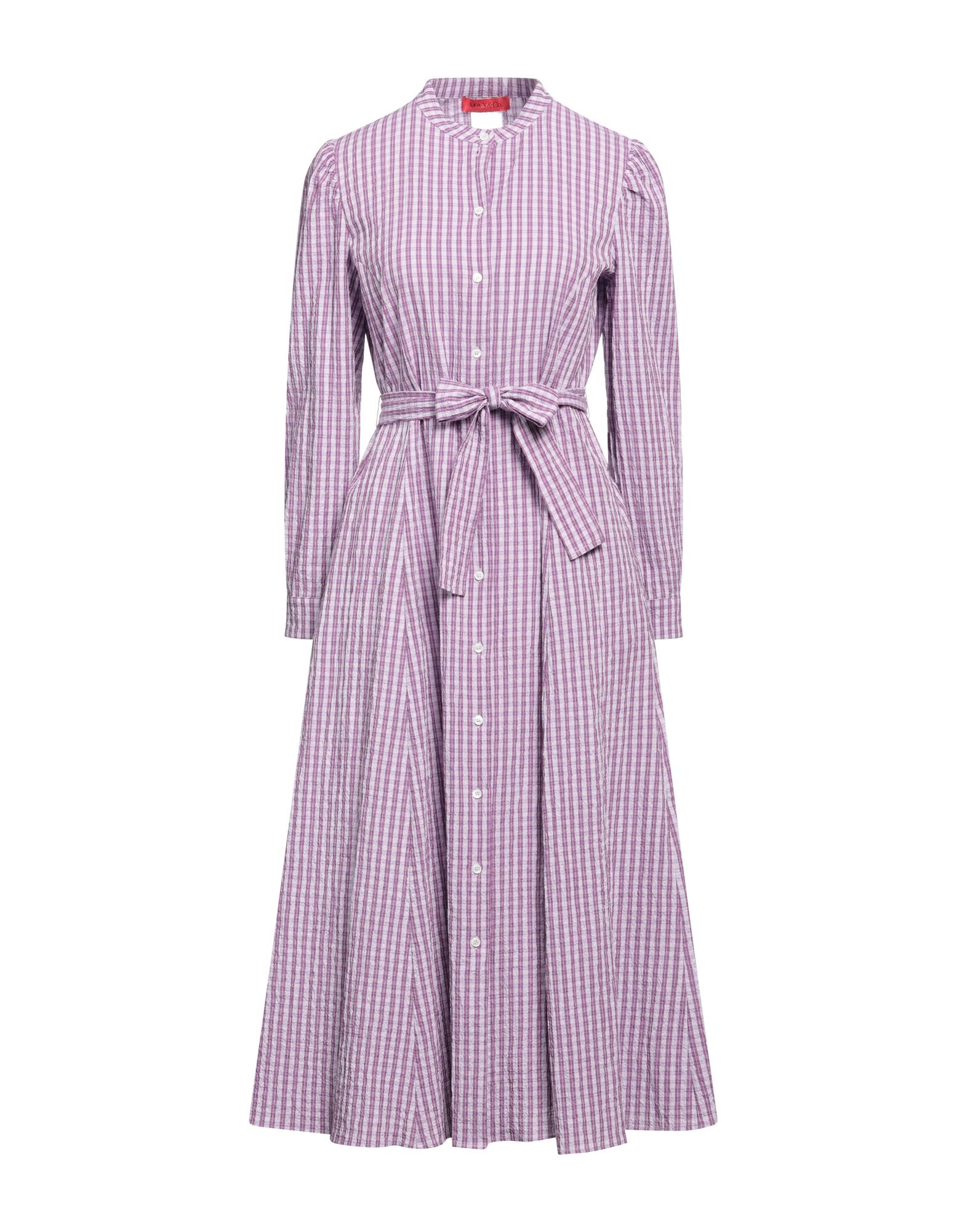 Max & Co Midi Dresses In Lilac