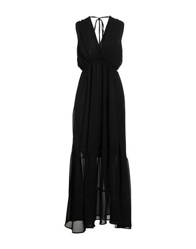 Gai Mattiolo Woman Long Dress Black Size 6 Polyester