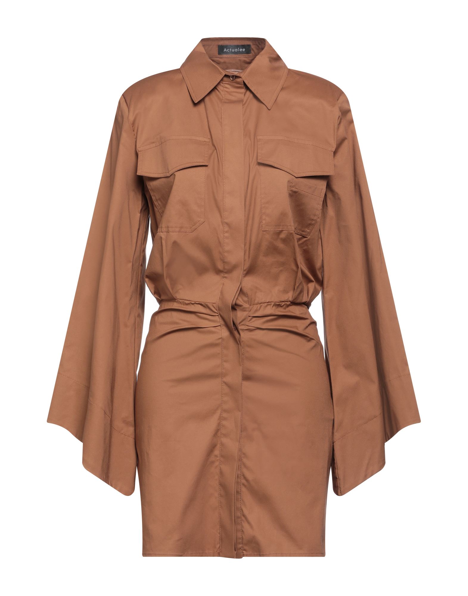 Actualee Short Dresses In Brown